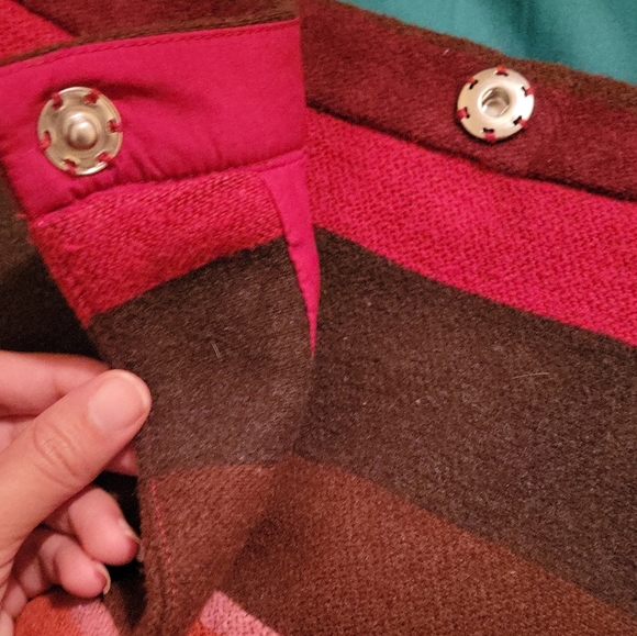 Striped mini skirt Loft Petite - Picture 2 of 2